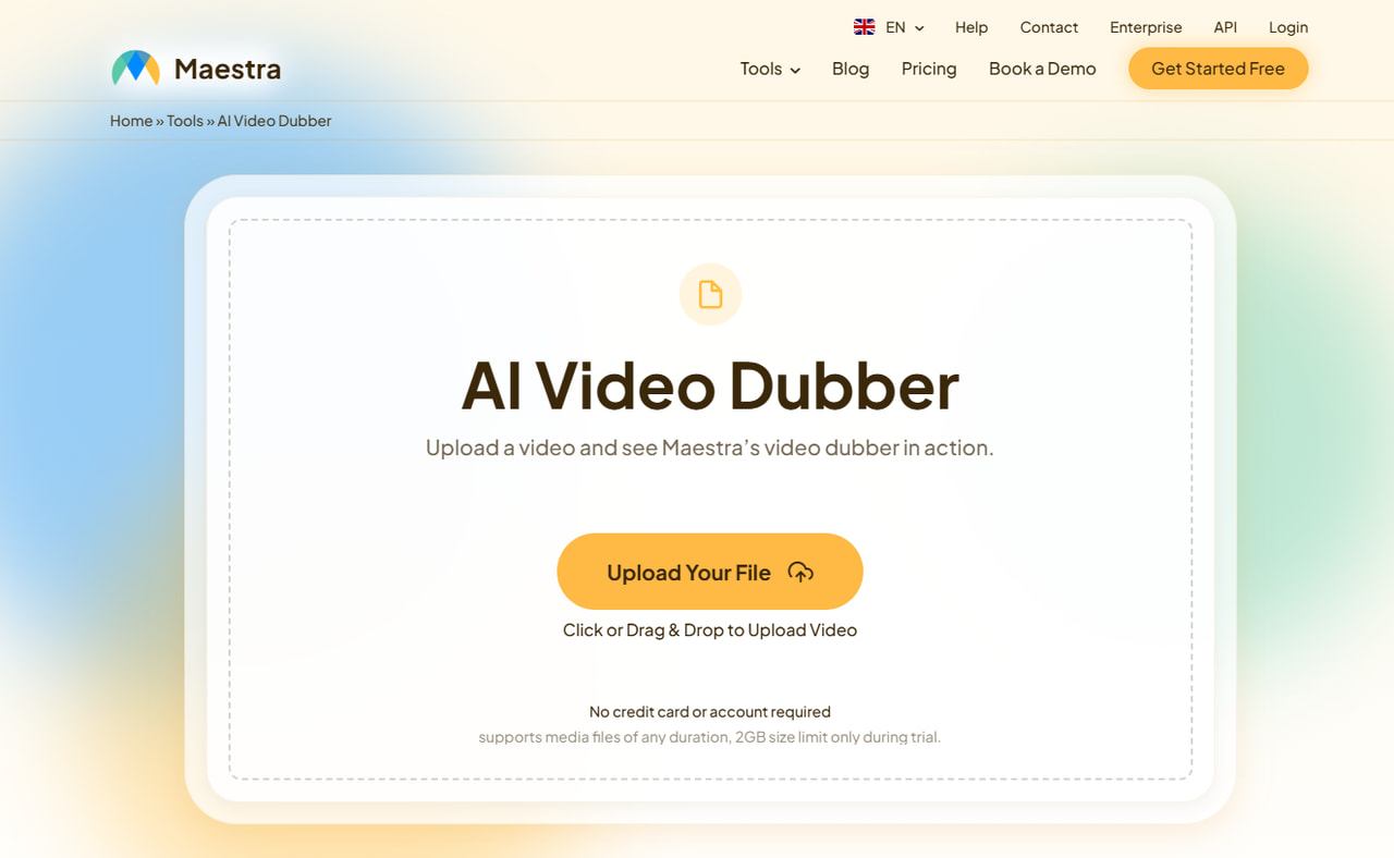 Best AI Dubbing Tool - Maestra AI