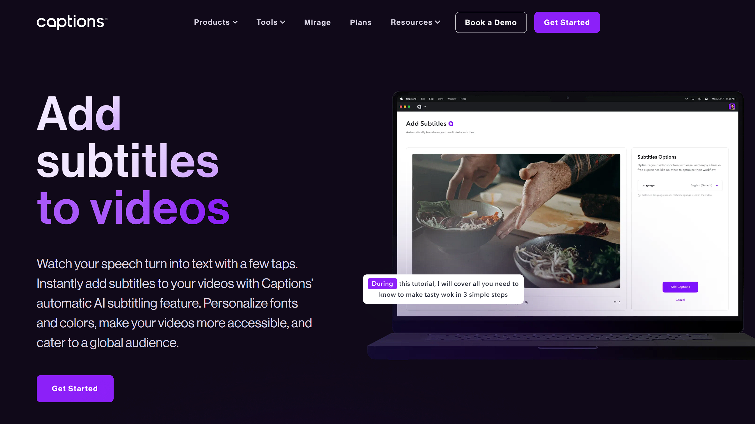 Best AI Subtitle Generators - Captipns AI