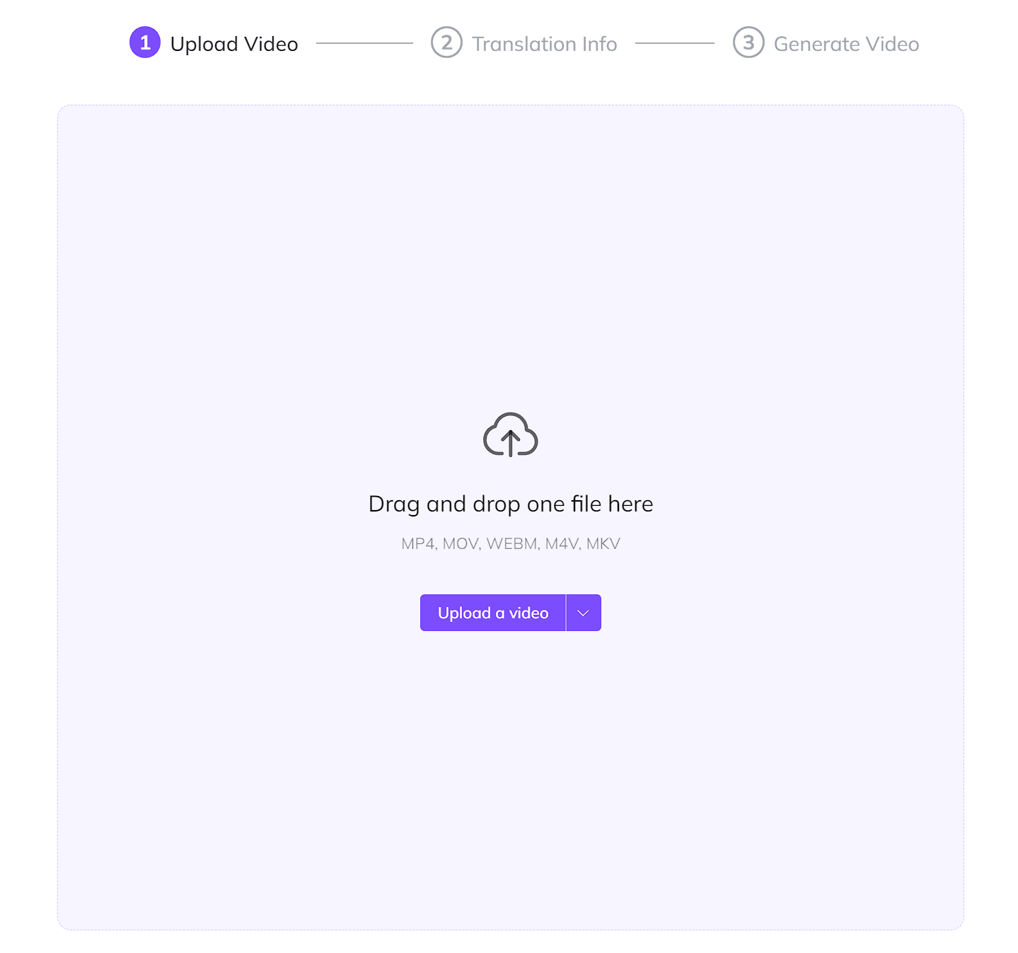Upload Your Video