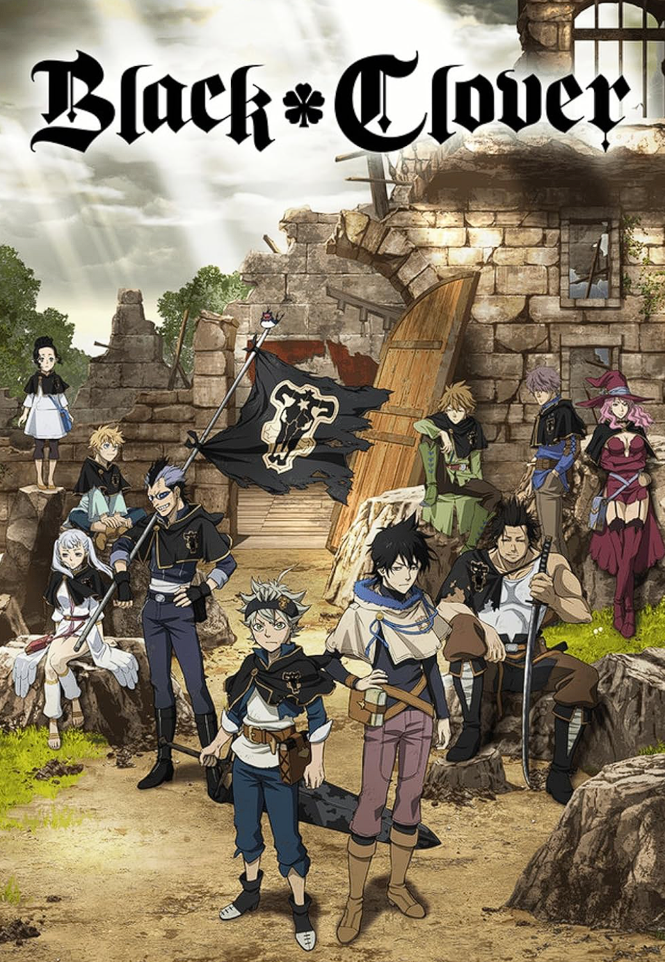 Best English Dubbed Anime - Black Clover