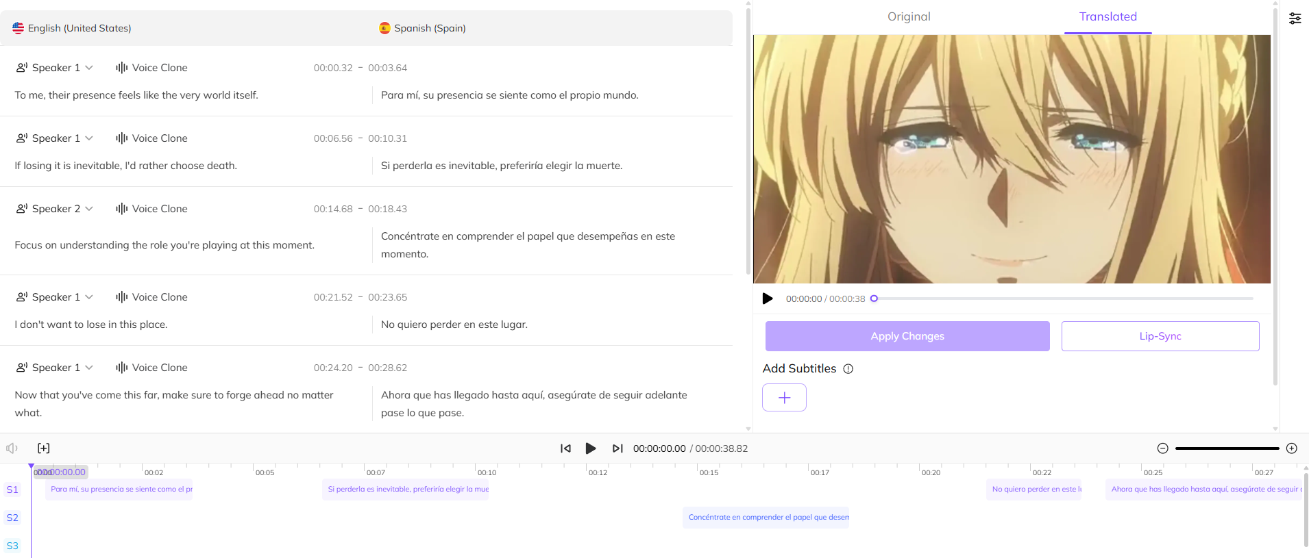 Preview in Video Editor