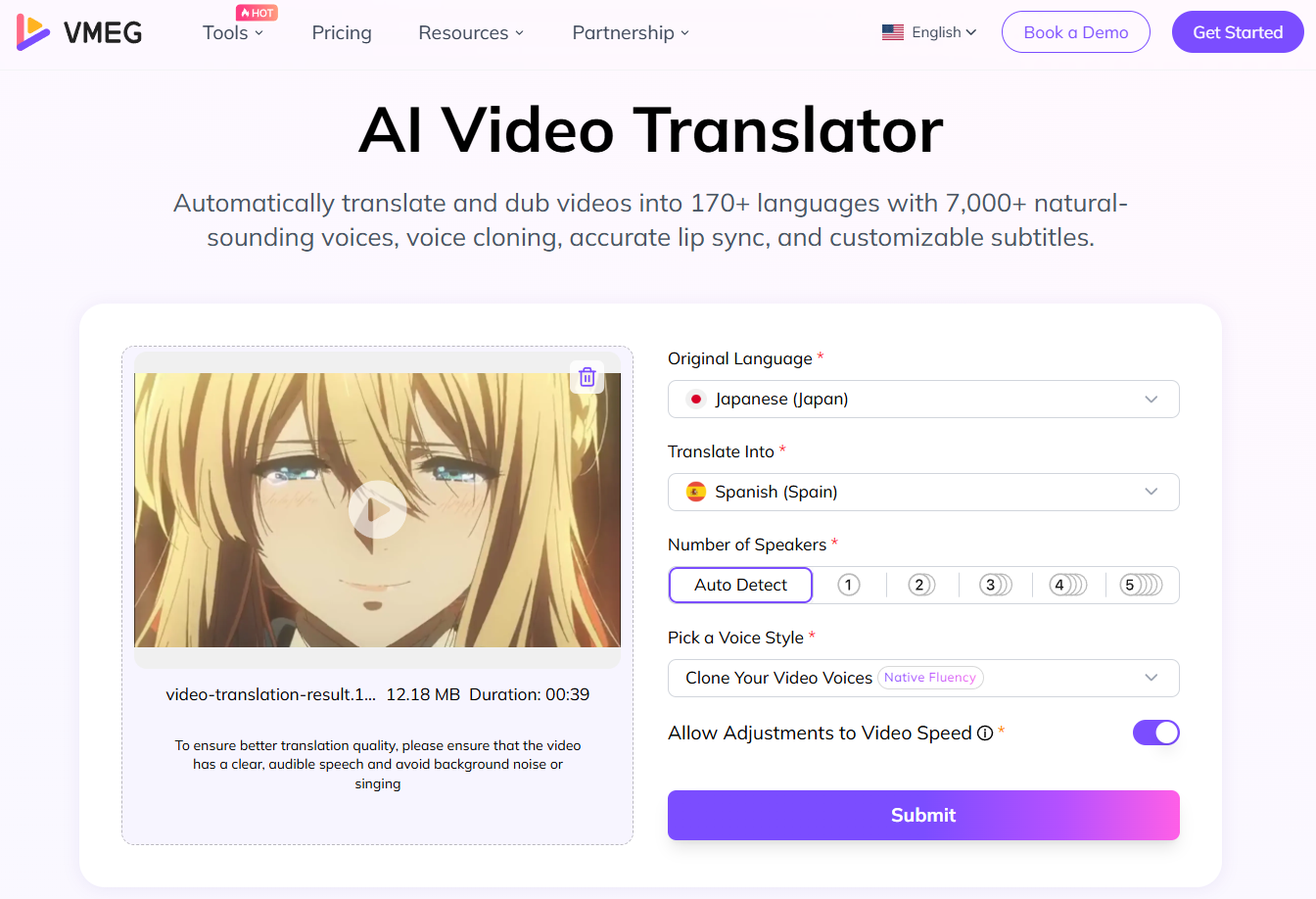 Upload Your Anime Video