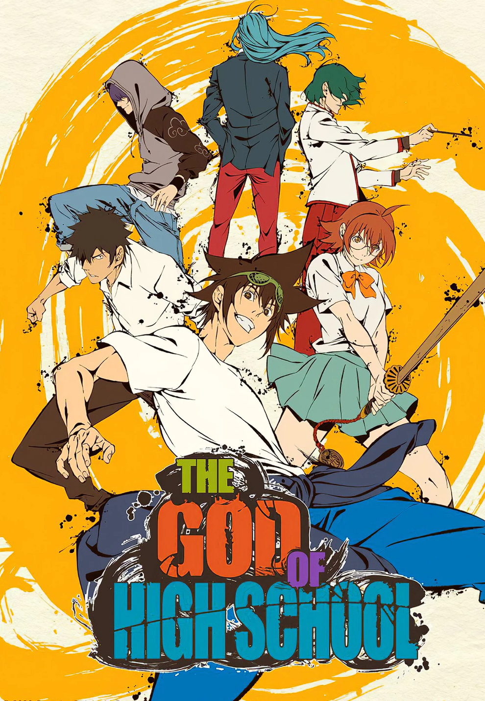 Korean Anime With English Dub - The God of High School