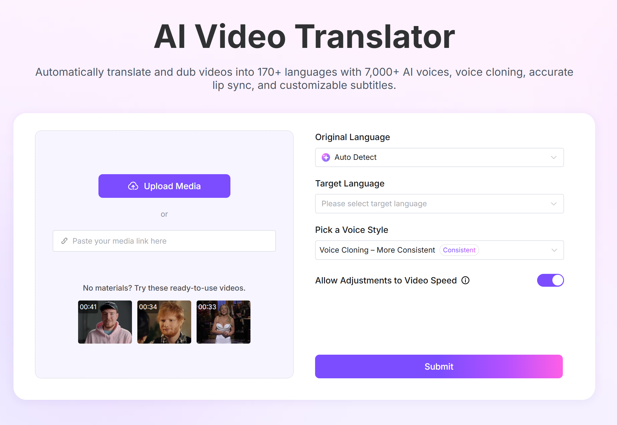 video translator