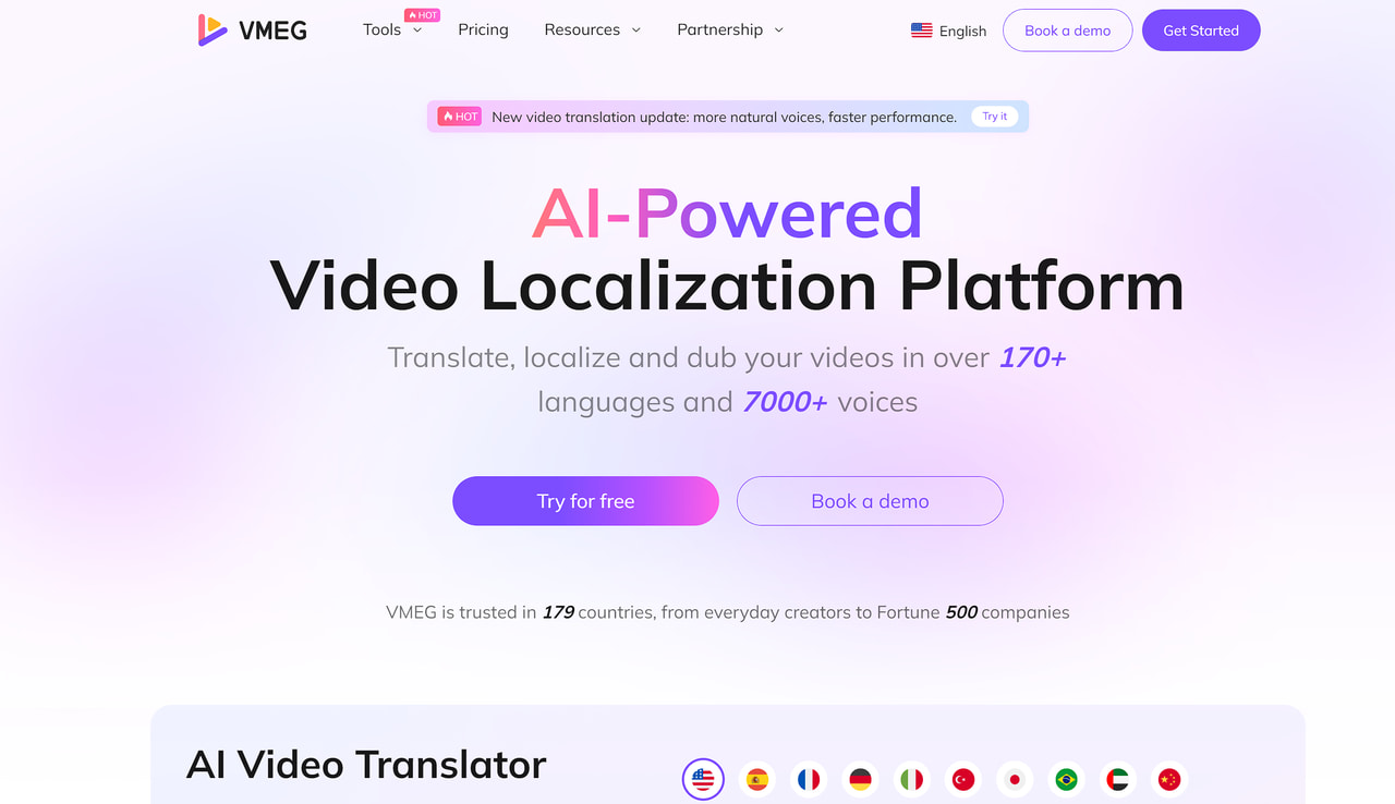 Best Translation Software - VMEG AI