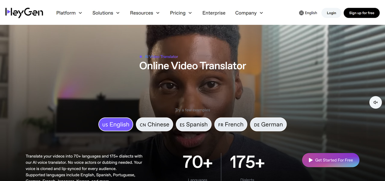 Best Translation Apps - HeyGen