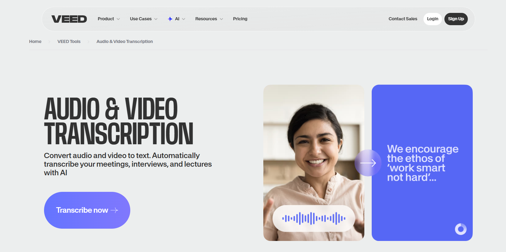Best Free Video Transcription Tools - VEED