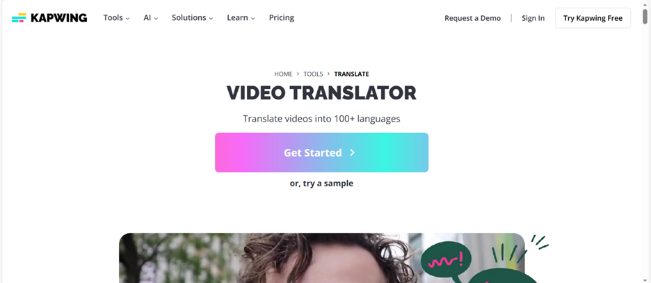 Best Video Translation Services - Kapwing