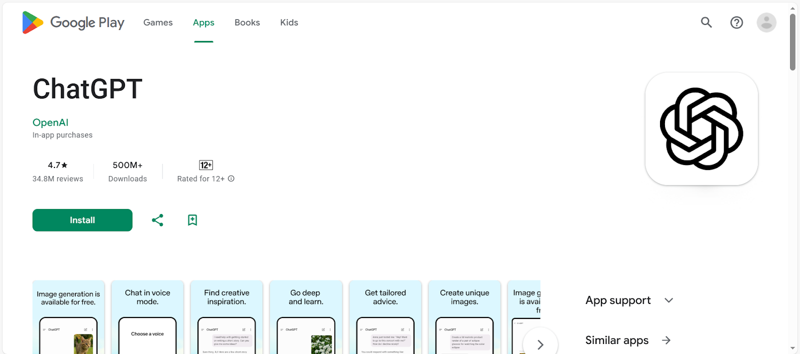 google play chatgpt