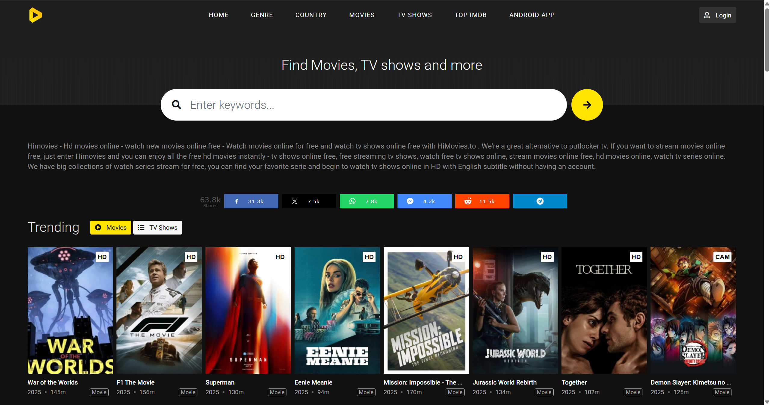 Top Free Braflix Alternatives - HiMovies