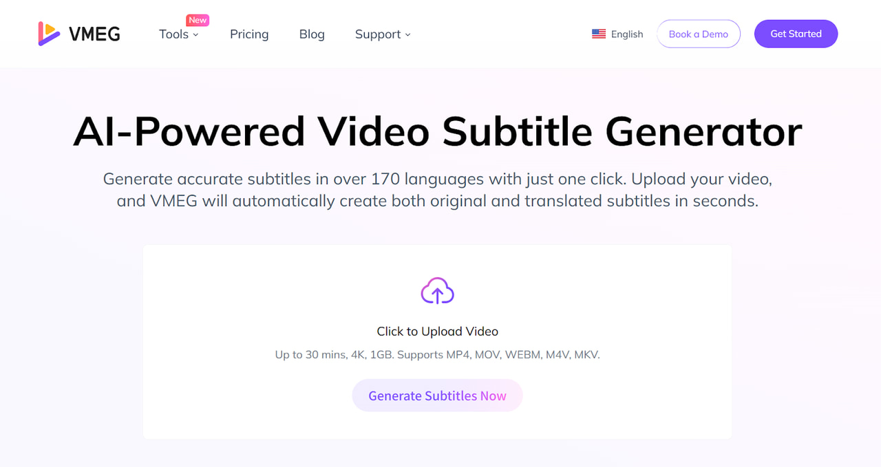 Launch Video Subtitle Generator