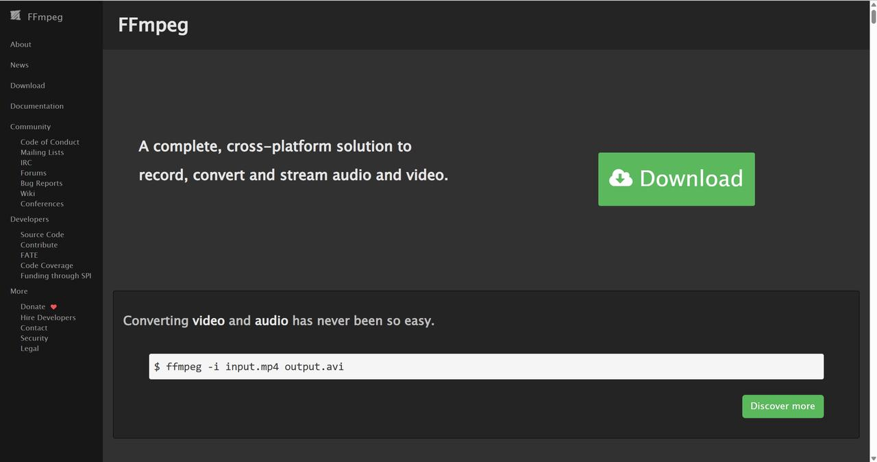 Extract Video Subtitles with FFmpeg