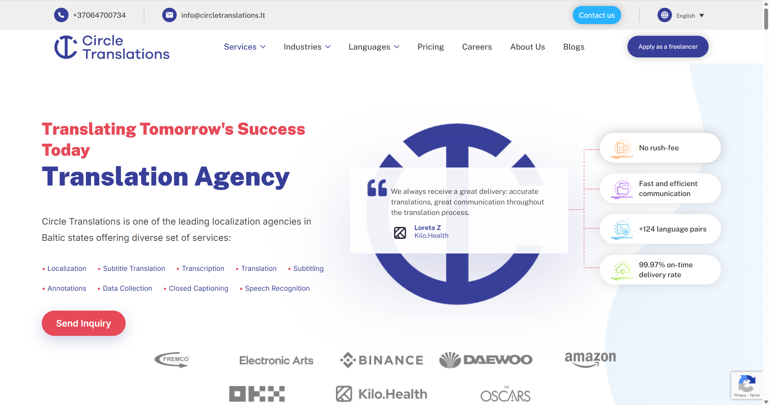 Top Film Translation Service - Circle Translations