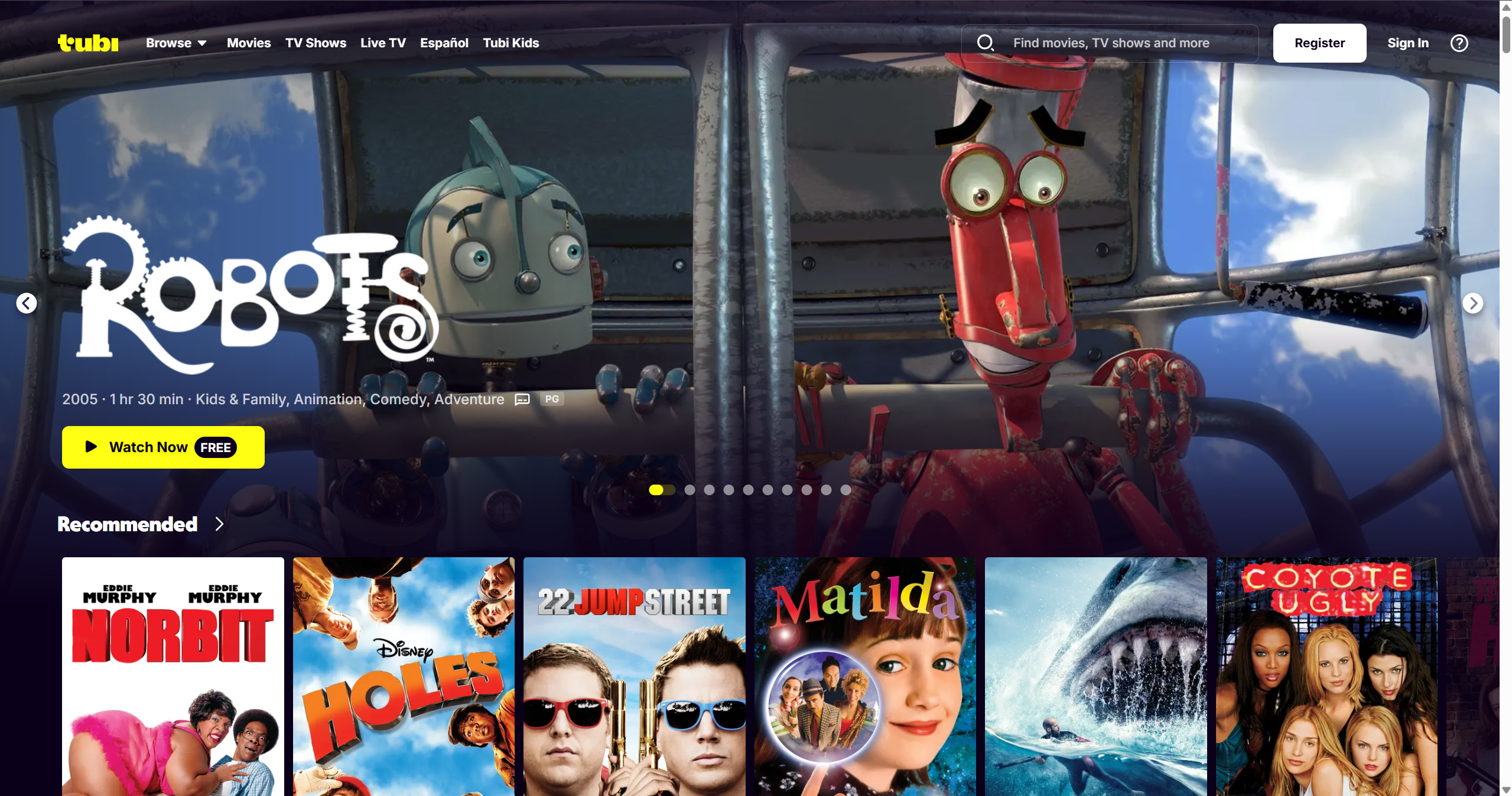 Fmovies Alternatives - Tubi TV