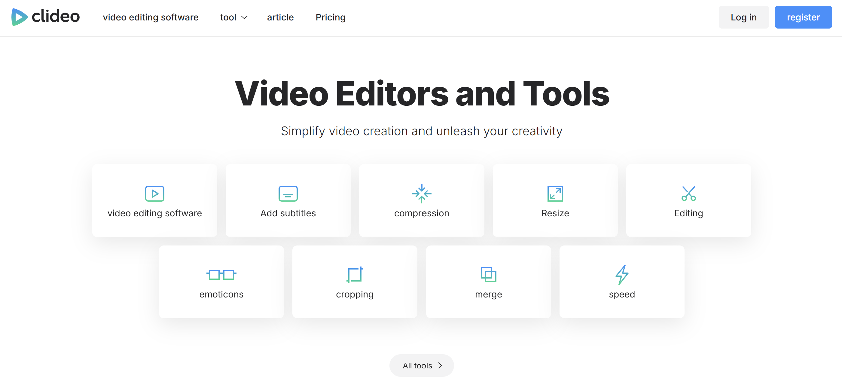 clideo-homepage