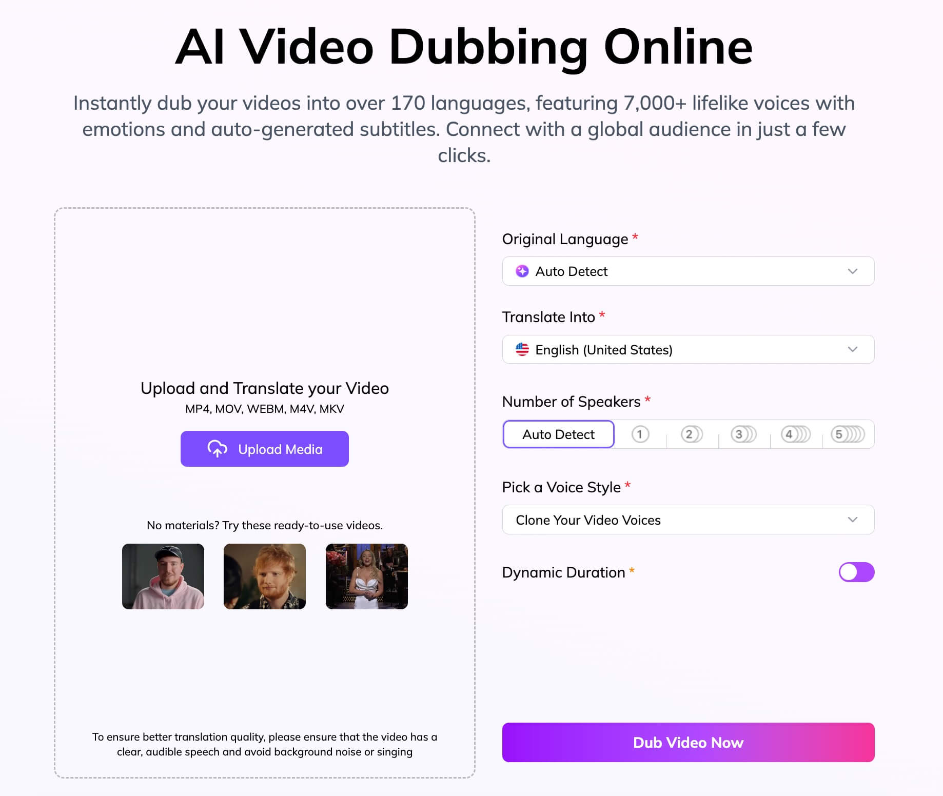 Uploae Your Video