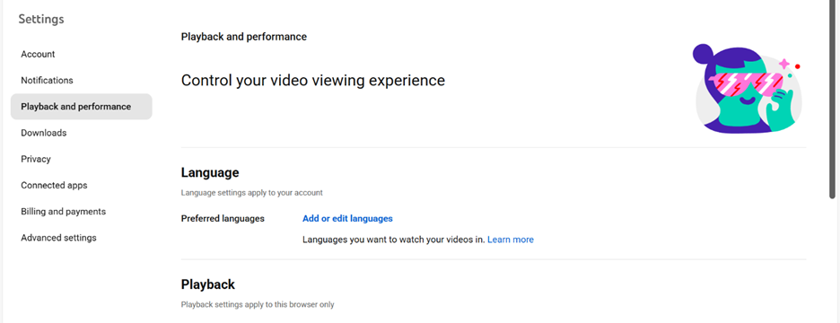 youtube add or edit languages