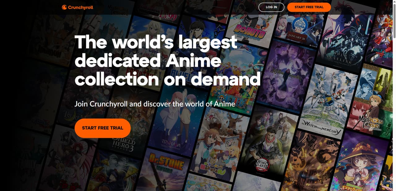 Top KissCartoon Alternatives: Crunchyroll