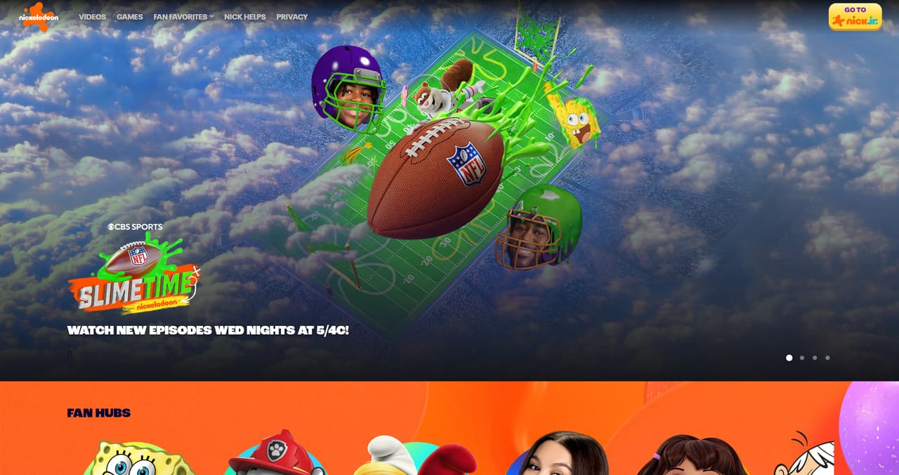 Top KissCartoon Alternatives: Nickelodeon