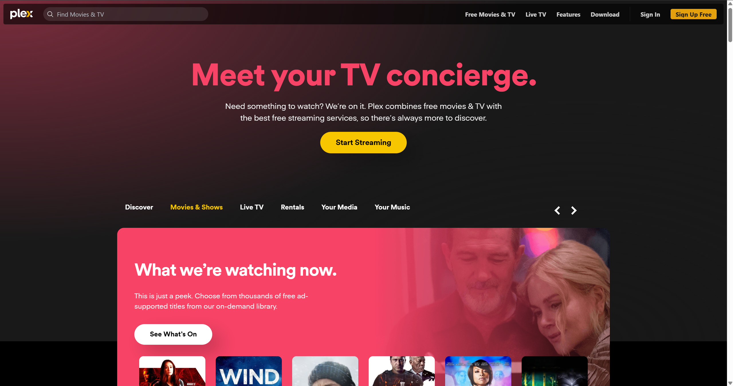 Best M4uFree Alternatives - plex