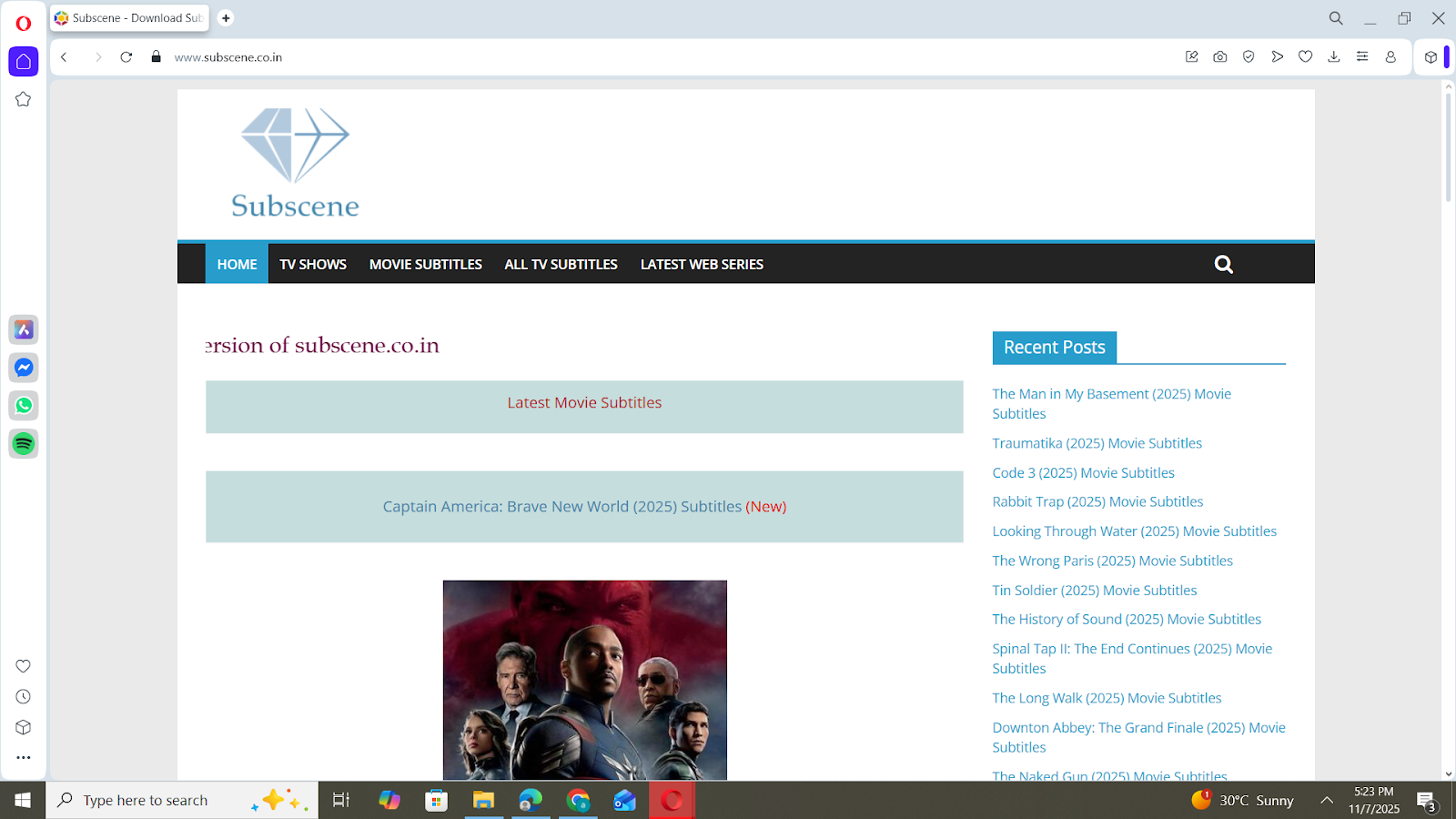 Subscene movie subtitle download