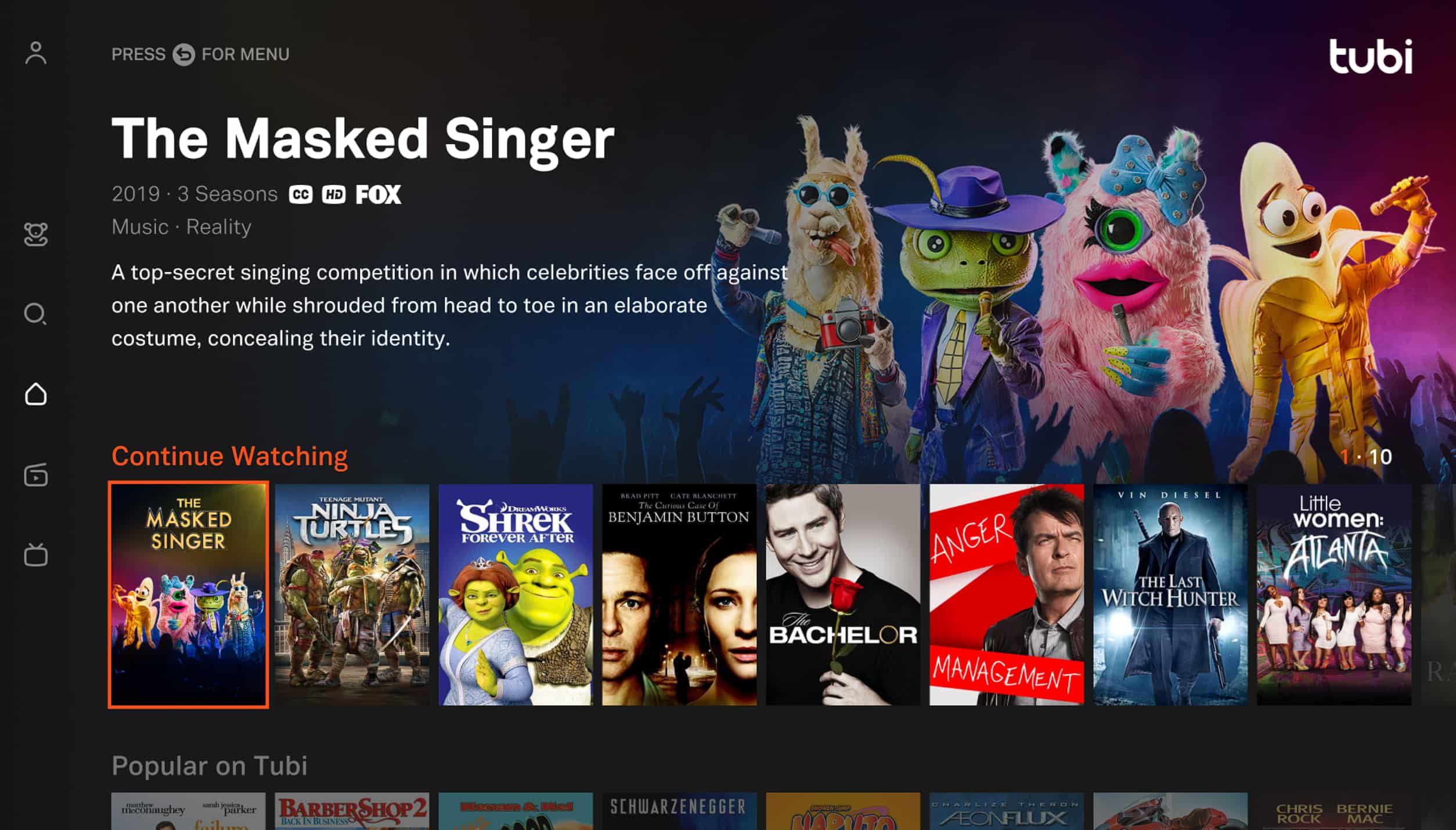 Best MoviesJoy Alternatives - Tubi TV