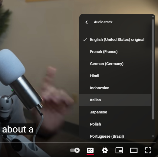 YouTube's Built-In Translation Feature