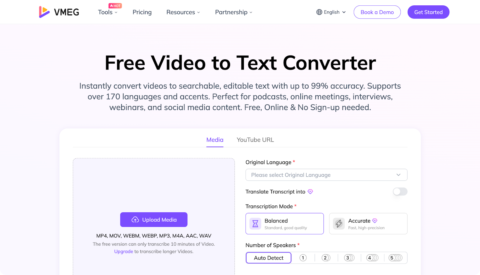 video to text converter