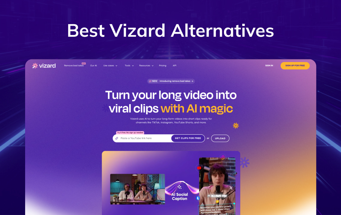blog vizard alternatives