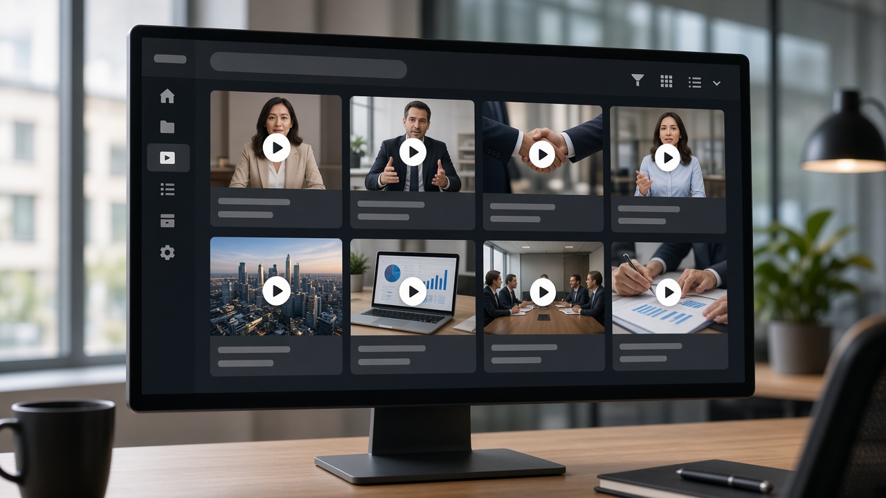 Reusable on-demand videos created from presentations