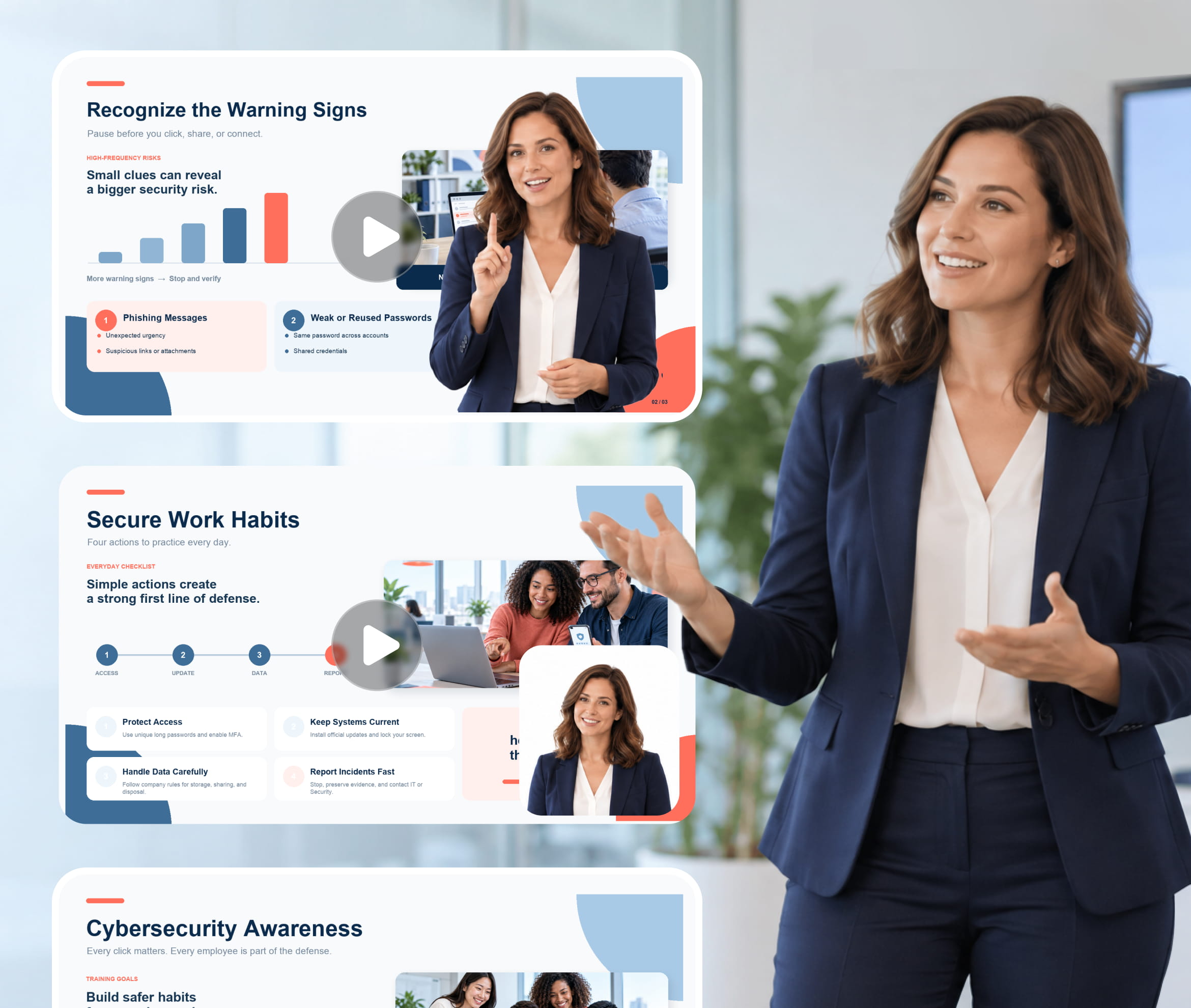 Turn PowerPoint into narrated video with AI voice and presenter