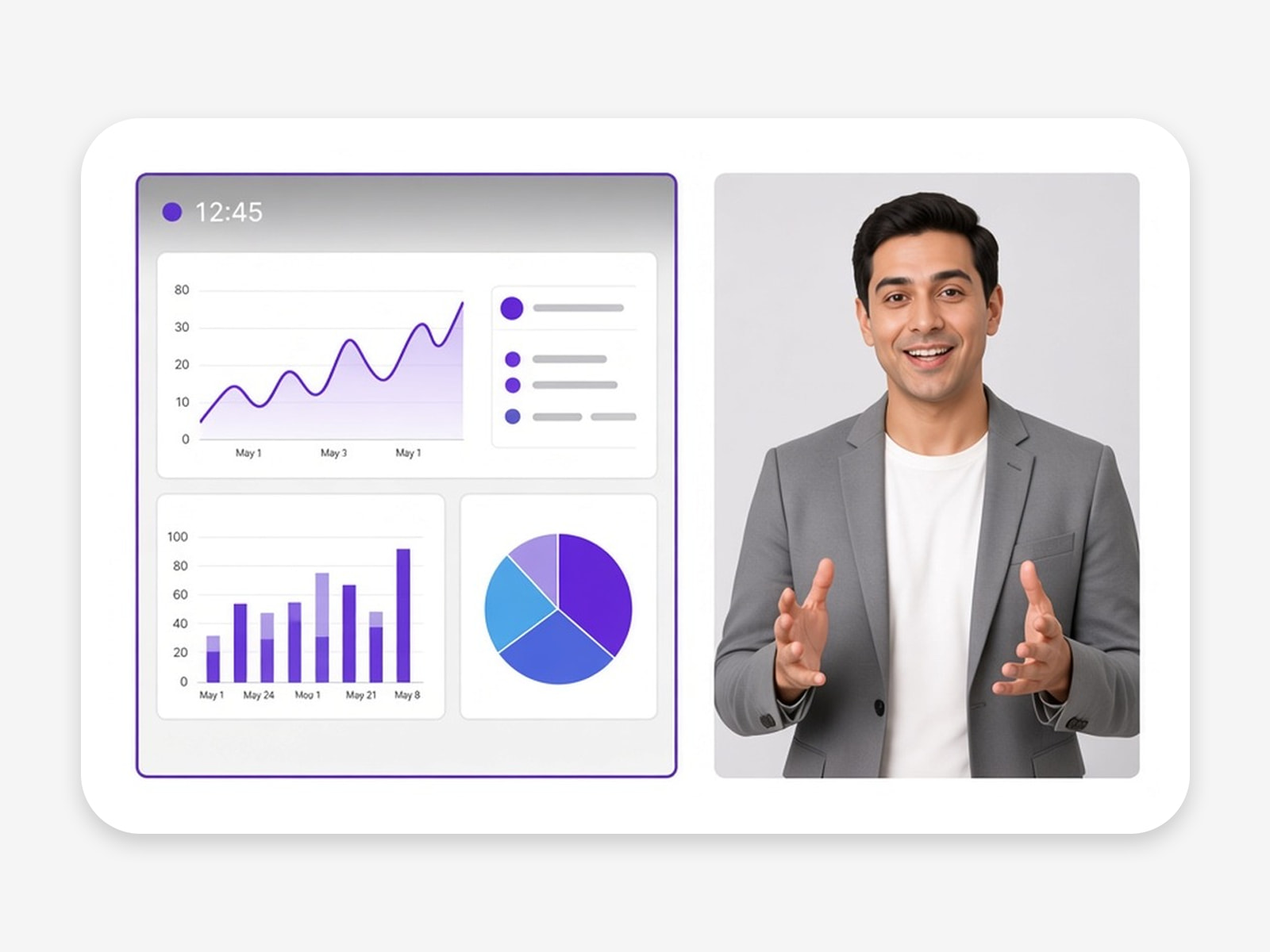 Add an AI presenter without filming yourself