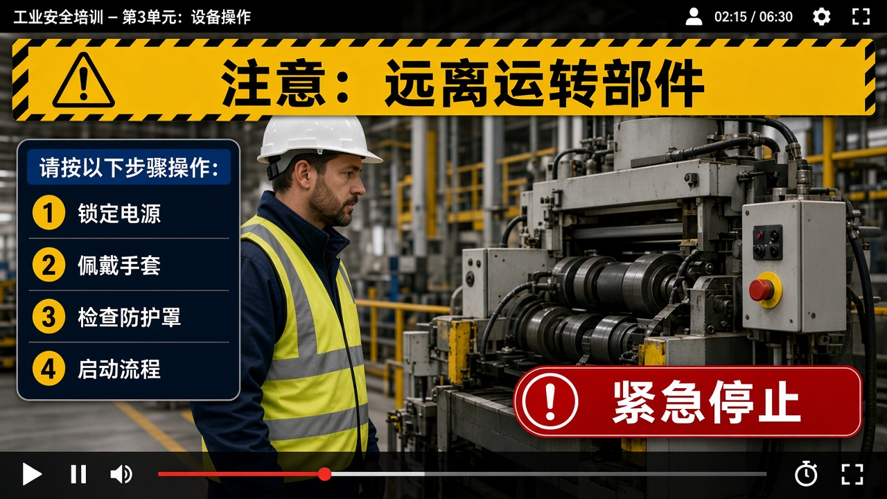 Chinese instructions before visual translation