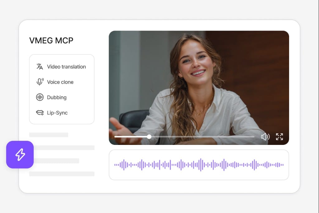 Shared VMEG credits and production engine across Lovable MCP and vmeg.ai