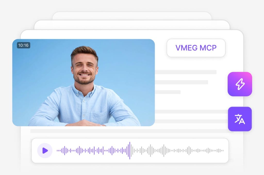 Shared VMEG credits and production engine across Manus MCP and vmeg.ai