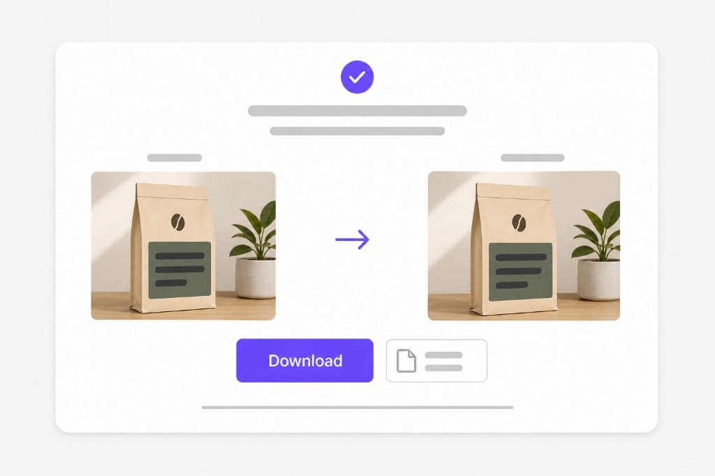 Translate japanese to english image workflow with English overlay preview