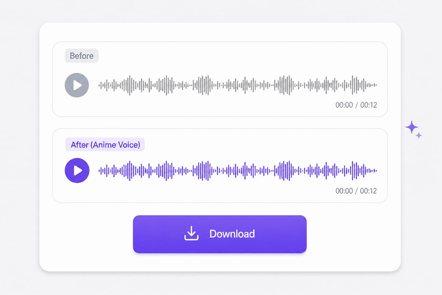 Anime voice changer online free export to editor