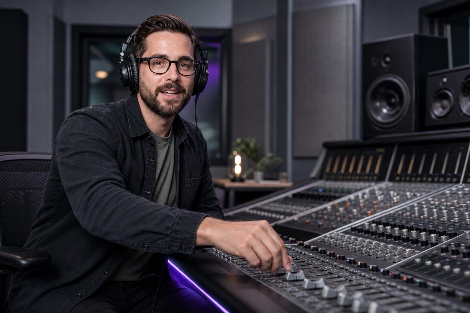 Speech track after EQ audio enhancement