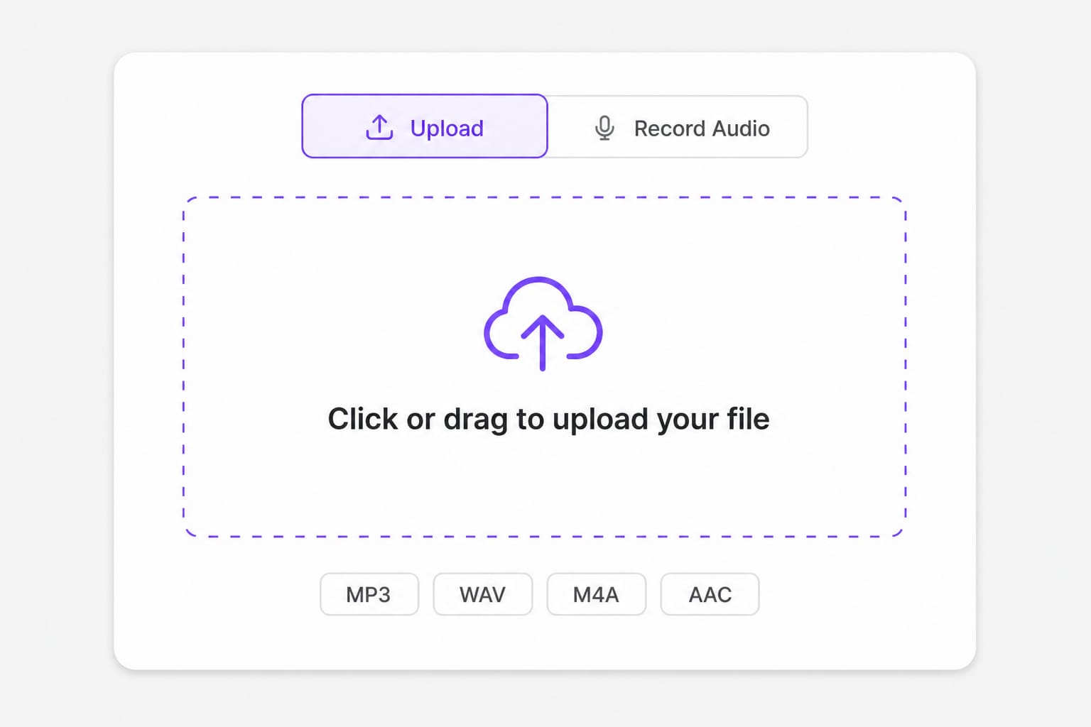 Upload or record audio in a ghostface voice changer online tool