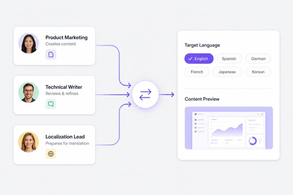 Translate image to English workflow with English target and sign preview