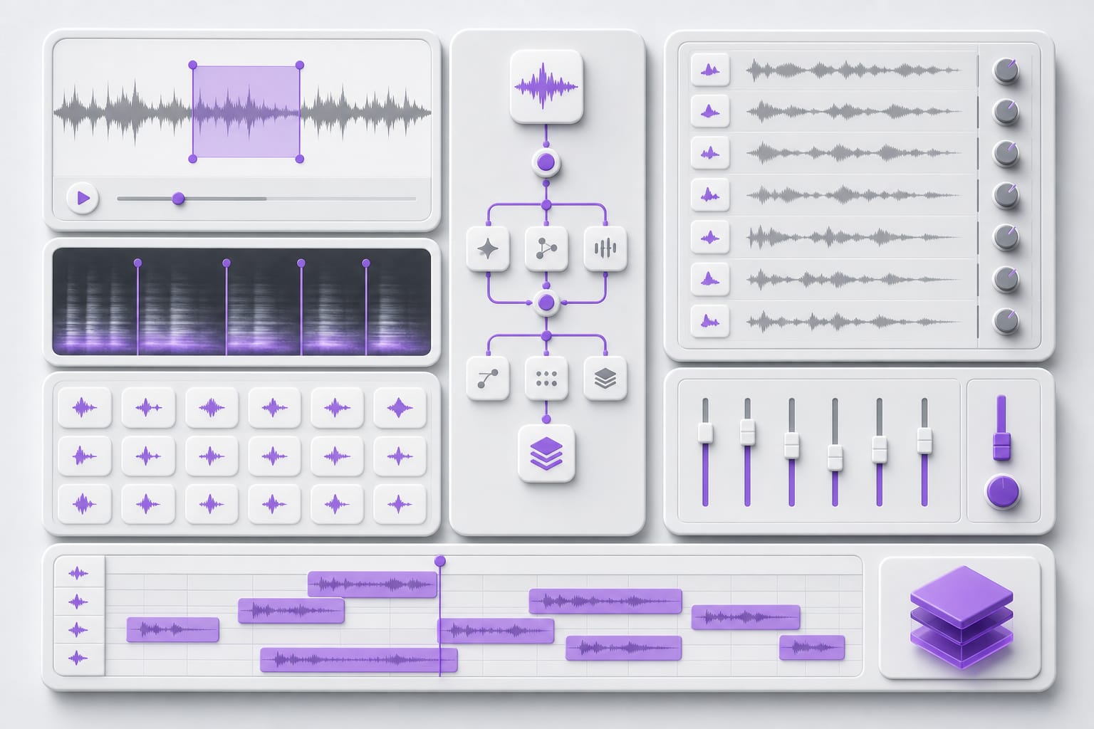 Vocal chop remix workflow illustration