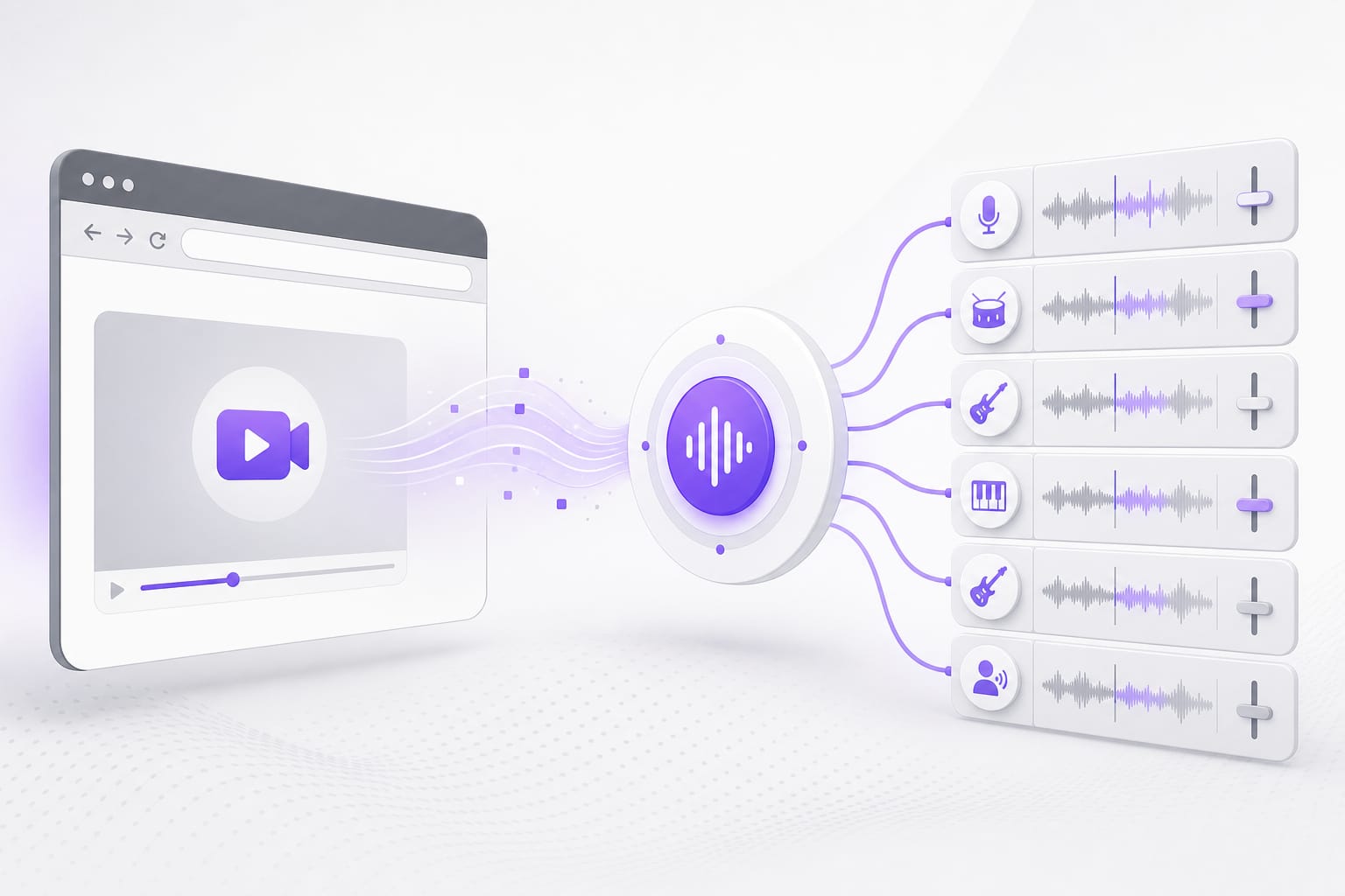 Download stems illustration