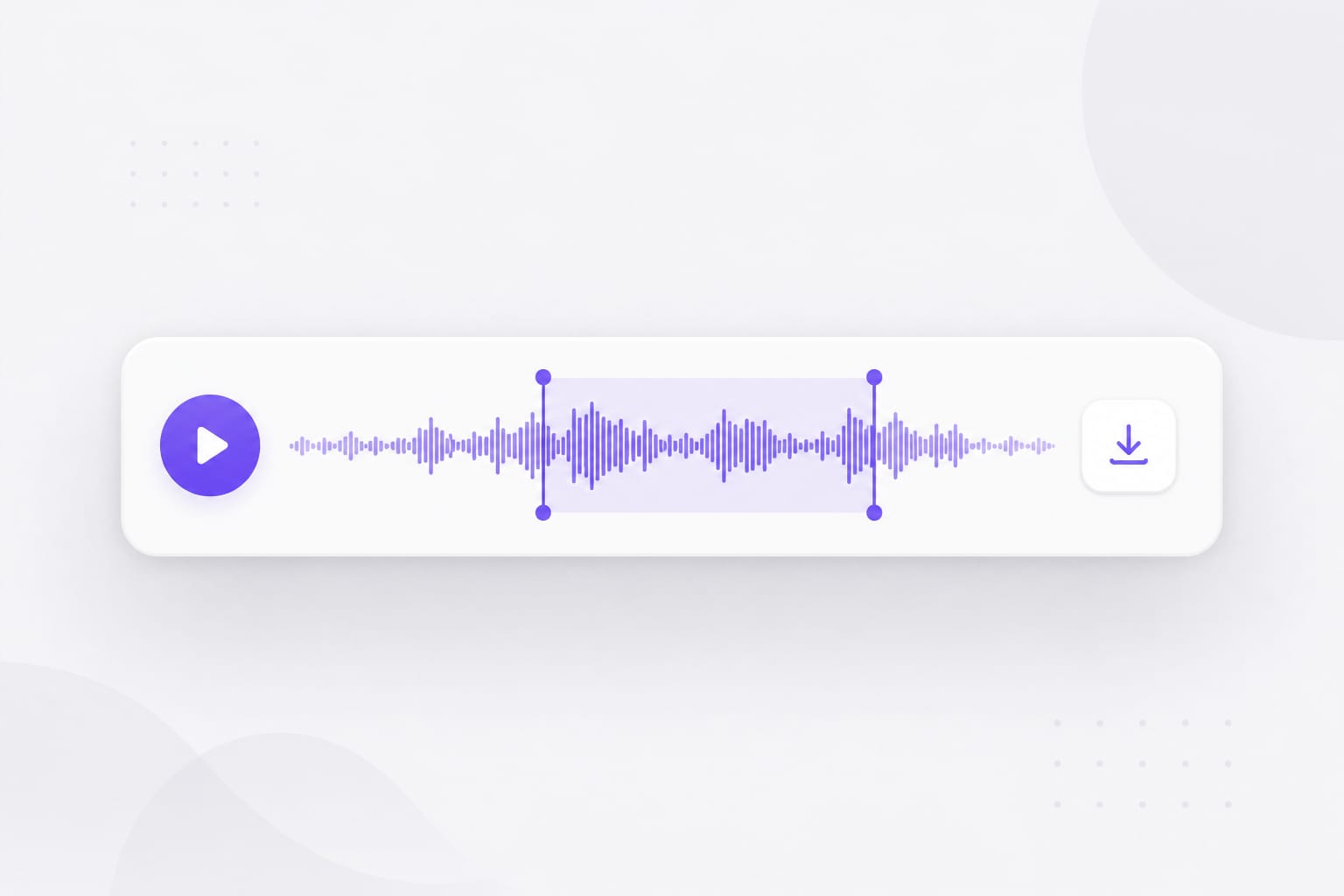 Preview and download enhanced podcast audio