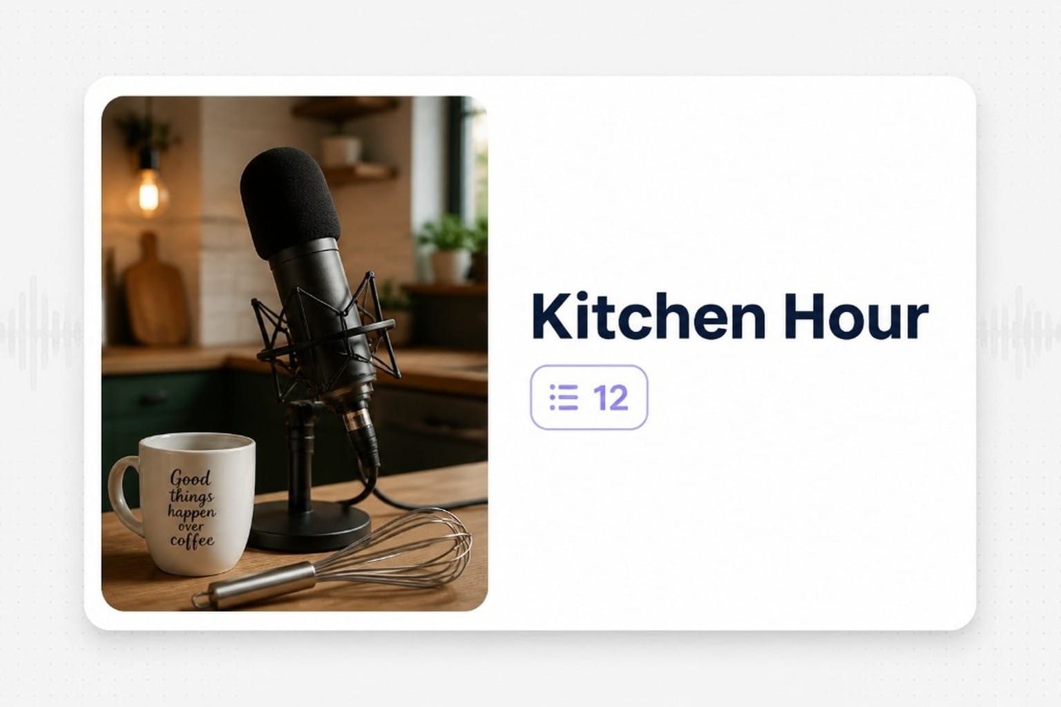 Podcast name ideas with character counts for cover art