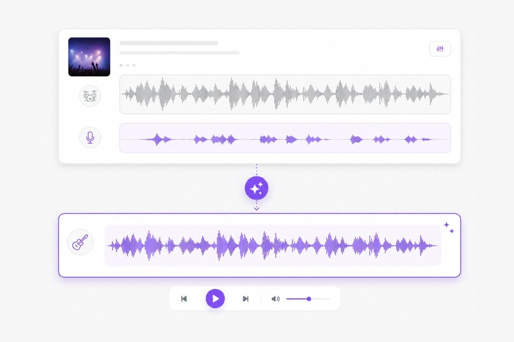 Vocal vs instrumental lanes