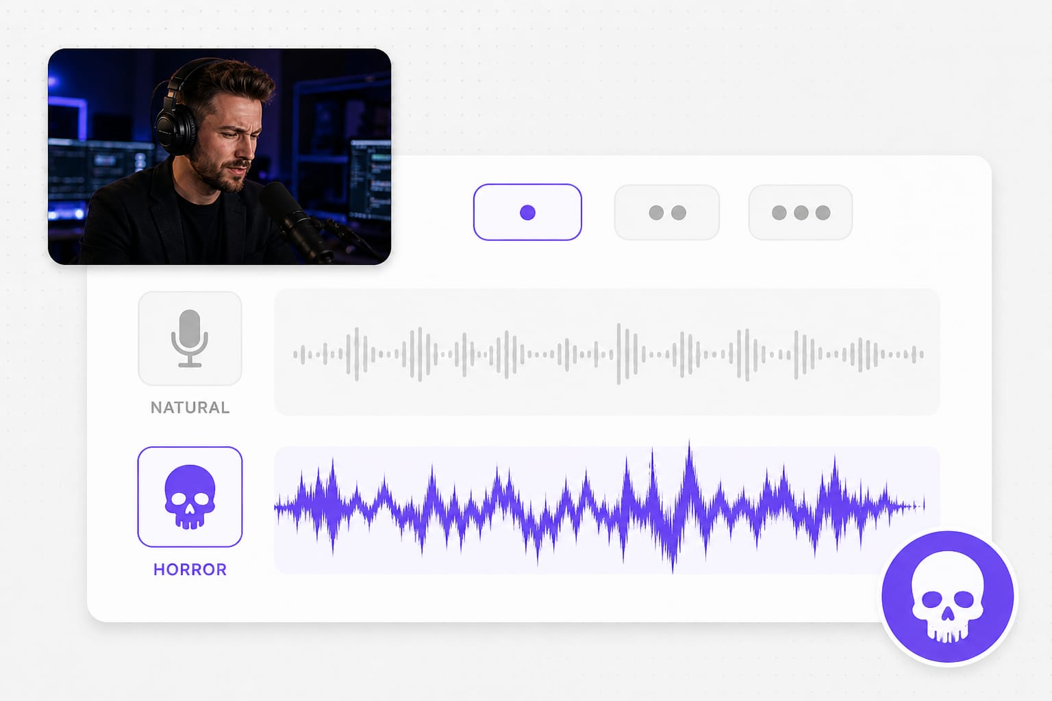 Scary voice changer Eerie whisper preset