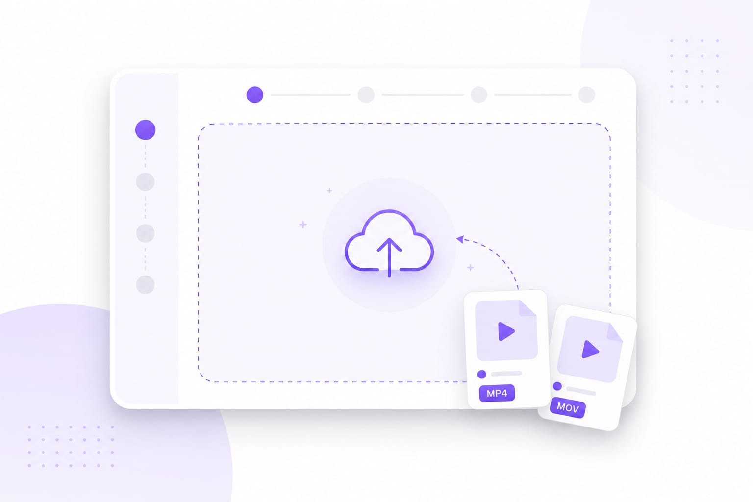 Upload multiple audio and video clips to the media merger