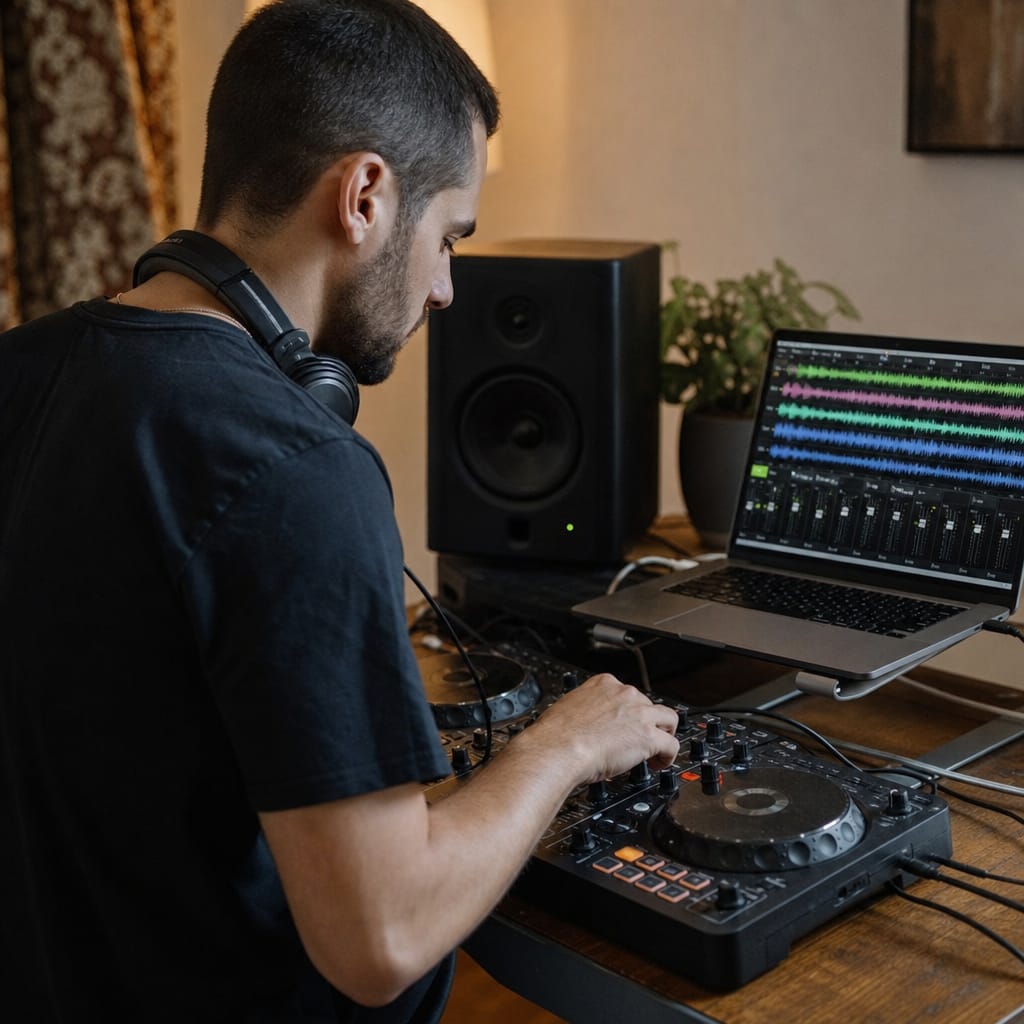 Instrumental stem for DJ editing