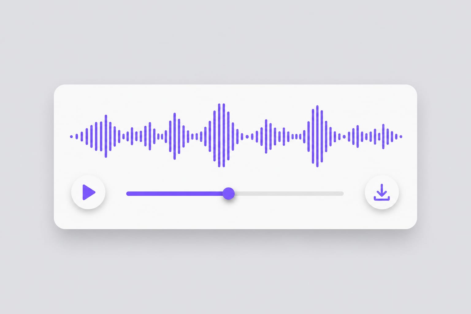 Preview equalized voice and download result
