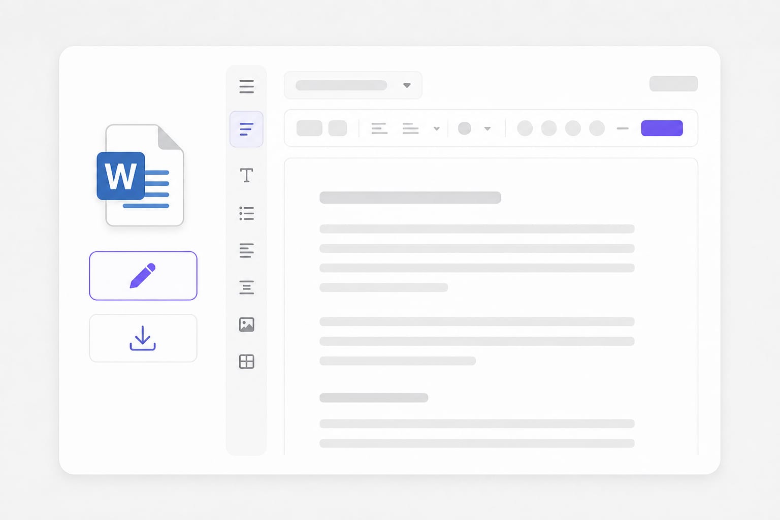 Editable DOCX download after Word translation